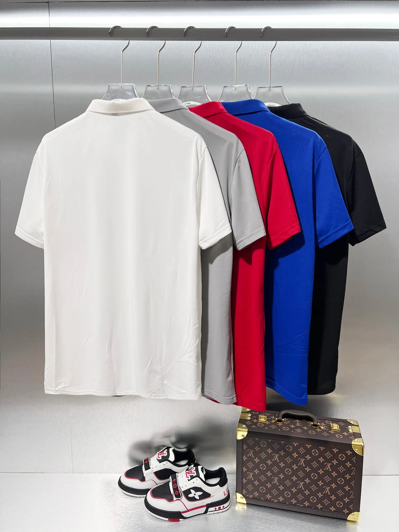 Moncler* Classic logo 🔥 POLO ✅ Quality ‼ ●100% ●50% 50% ● 200g ● ● 1：1 ● ●Size：M L XL XXL XXXL